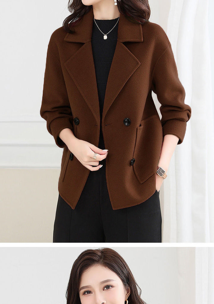 Korean Version Medium Length Loose Fitting Jacket For Women-Women's Outerwear 2023-Zishirts