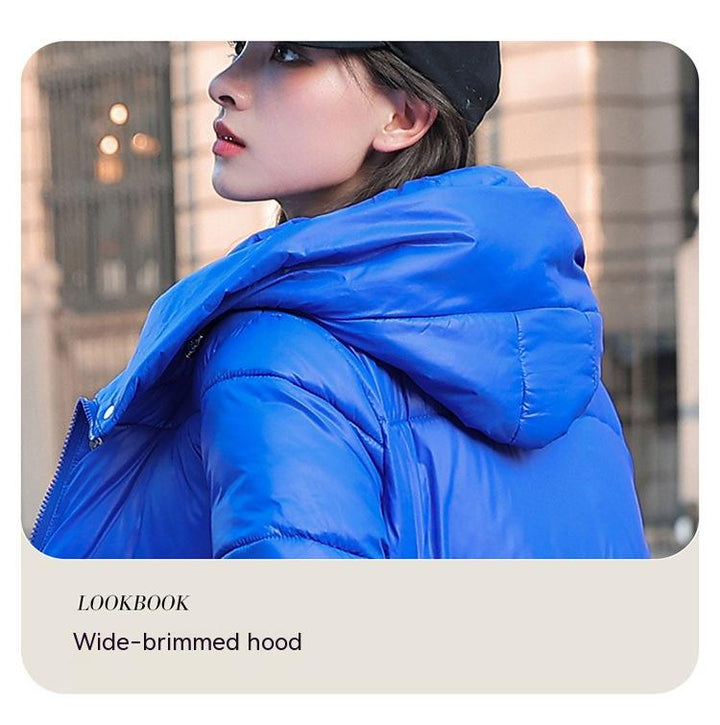 Women's Medium Length Slim Down Jacket-Jackets-Zishirts