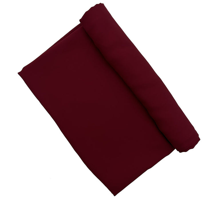 Women's Satin Chiffon Pleated Scarf-Scarves & Wraps-Zishirts