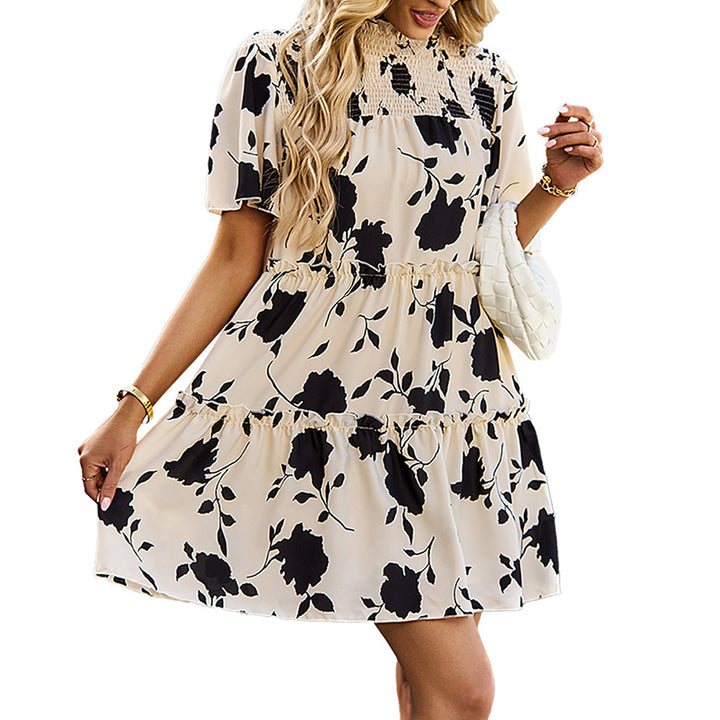 Summer Casual Women's Printed Dress-Womens 2024 March-Zishirts