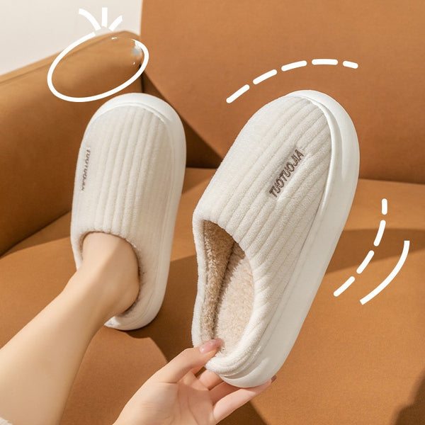 Outdoor Wear Daily Confinement Cotton Slippers Winter-Womens Footwear-Zishirts