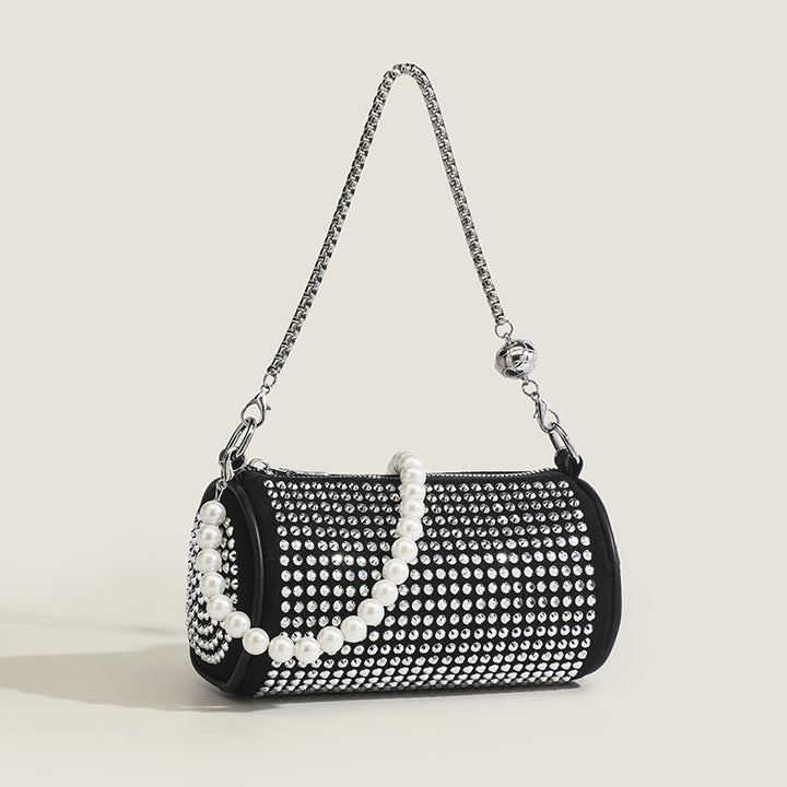 Shiny Rhinestone Crossbody Bag Casual Fashion-Women's Bags-Zishirts