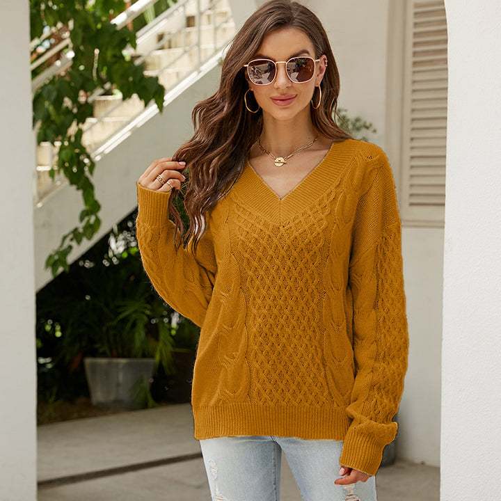 Fashion All-matching Loose Pullover Women-0-Zishirts