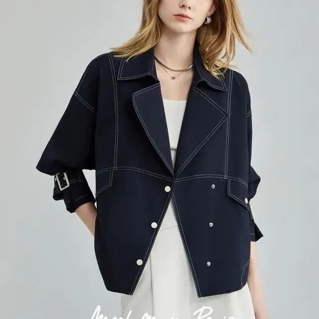 Women's Graceful And Fashionable Loose Thin Coat-Jackets-Zishirts