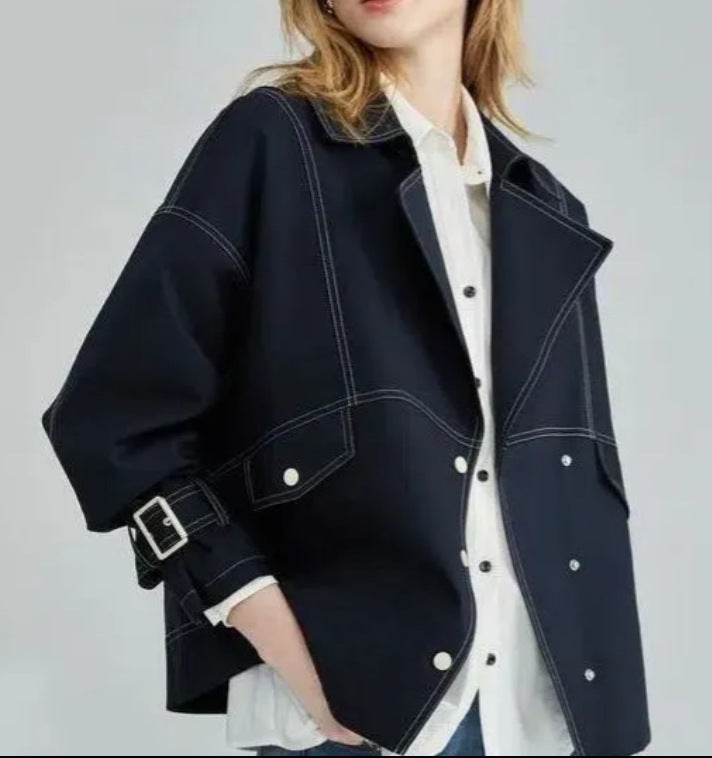 Women's Graceful And Fashionable Loose Thin Coat-Jackets-Zishirts