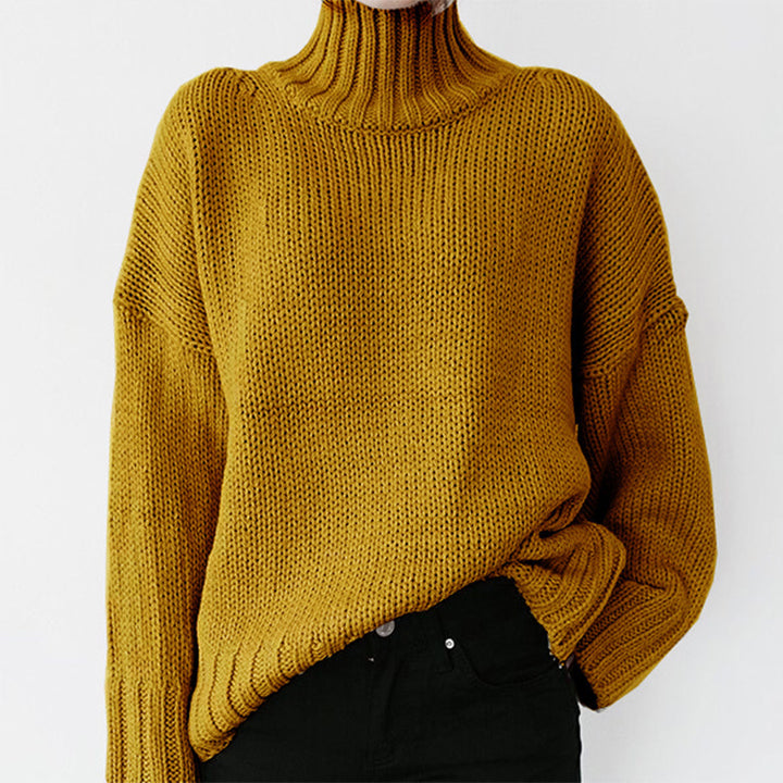 Short Solid Color Knitted Sweater-Sweaters-Zishirts