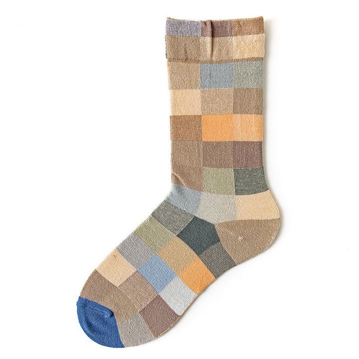 Women's Mid-calf Autumn And Winter 100 Cotton Socks-Womens 2024 March-Zishirts