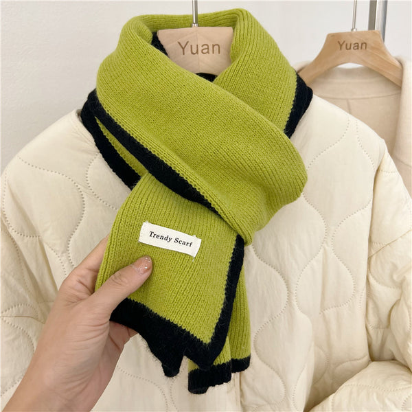 Women's Winter Collar With A Warm Soft Little Scarf-Scarves & Wraps-Zishirts