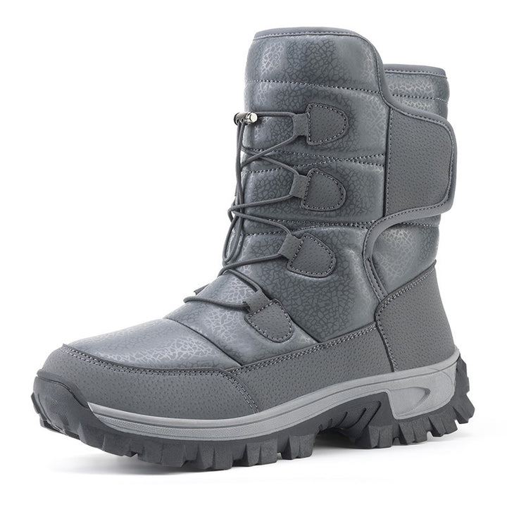 Men And Women Fleece-lined Warm Snow Boots-Womens Footwear-Zishirts