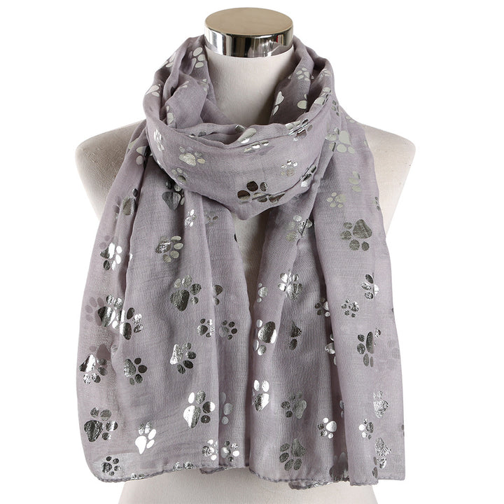 Spring And Summer European And American Polyester Printed Scarf Long Shawl-Scarves & Wraps-Zishirts