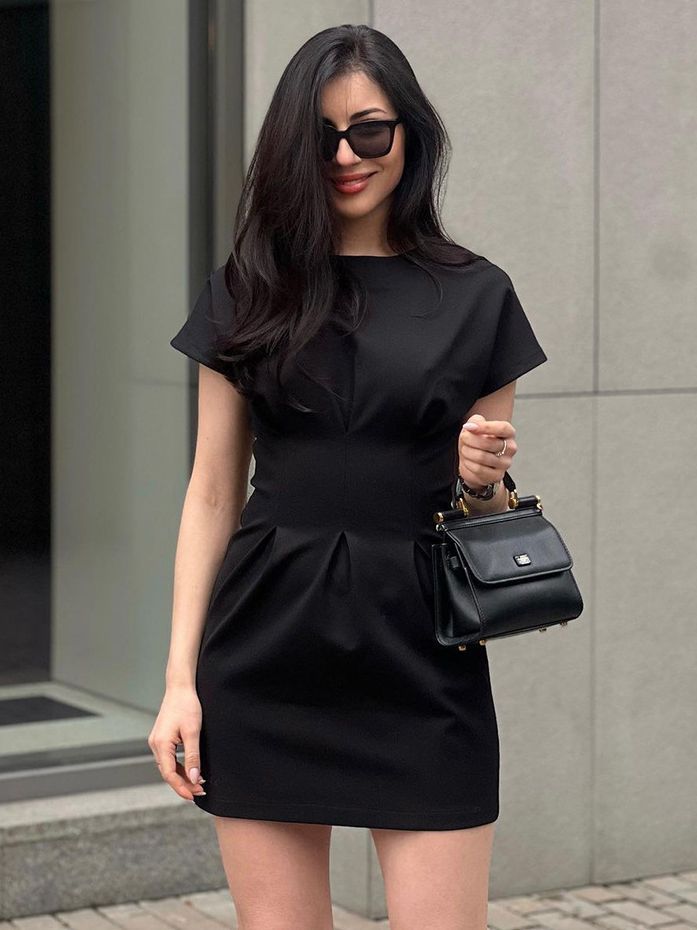 Women's Fashion Temperament Waist-controlled Slimming Slim Fit A- Line Dress-Lady Dresses-Zishirts