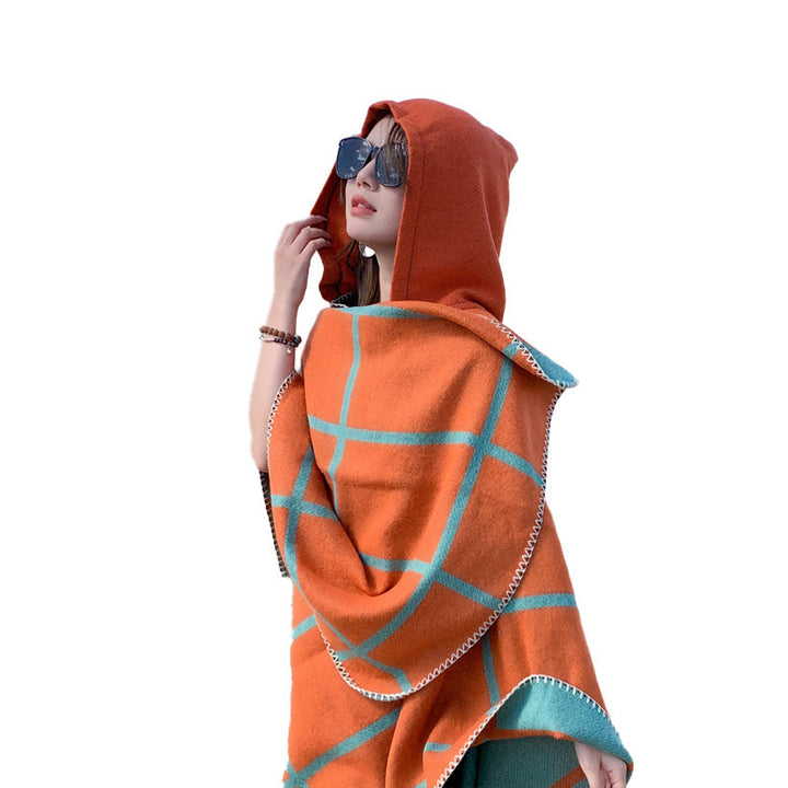 Ethnic Style Outdoor Grassland Desert Shawl-Scarves & Wraps-Zishirts