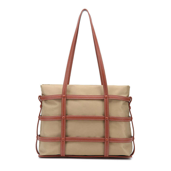 Woven Large Capacity Nylon Handbag-Women's Bags-Zishirts