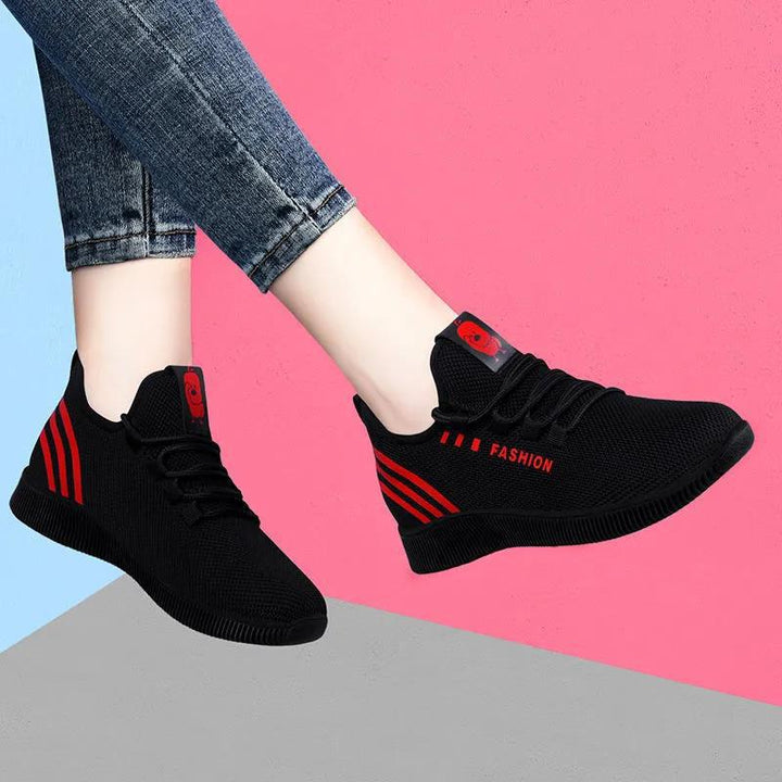 Korean Version Of Fashionable Casual Coconut Soft Sole Running Shoes-Womens Footwear-Zishirts