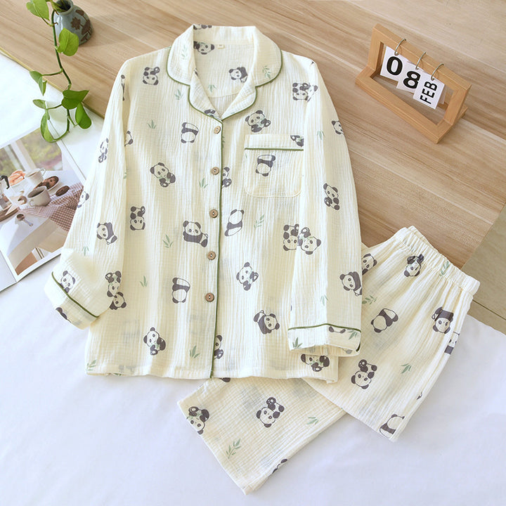 Women's Fashion Cotton Homewear Suit-Womens 2024 March-Zishirts