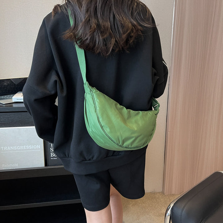 New Simple Women's Solid Color Single-shoulder Bag-Women's Bags-Zishirts
