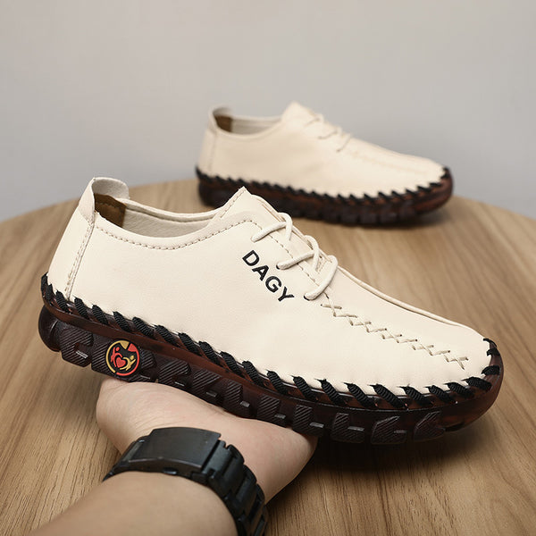 Women Loafers Shoes Soft Leather Flats-Womens Footwear-Zishirts