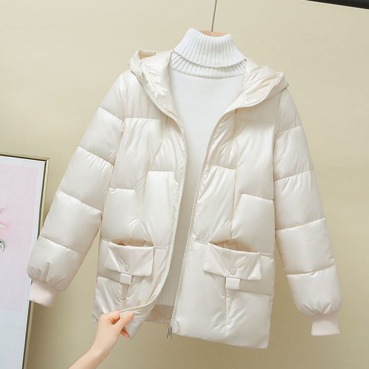 Women's Winter Loose Fashion Short Cotton Coat-Jackets-Zishirts