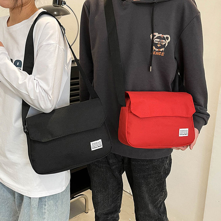 Ins Messenger Bags Women Men Crossbody Shoulder Bag Casual Couple Small Flap Bag-Women's Bags-Zishirts