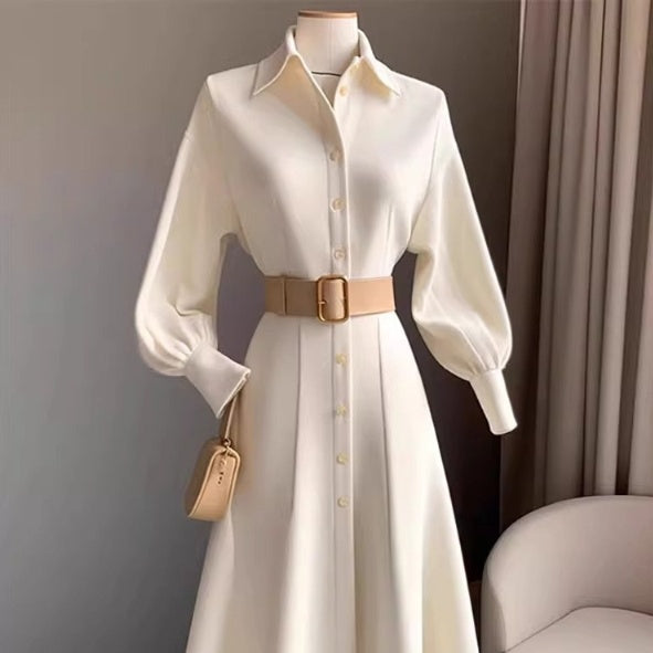 Formal Occasion Small White Dress-Lady Dresses-Zishirts