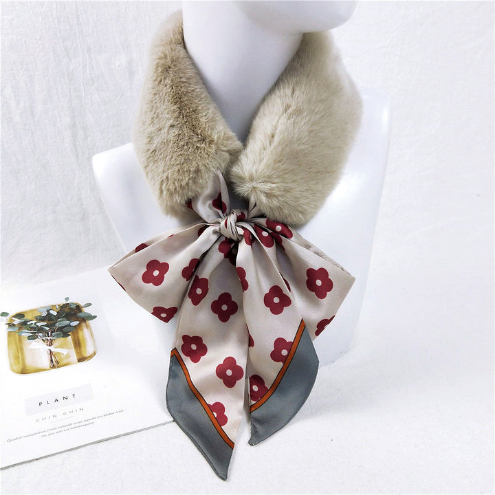 Korean Version Of Thickened Warm Student Scarf In Winter-Scarves & Wraps-Zishirts