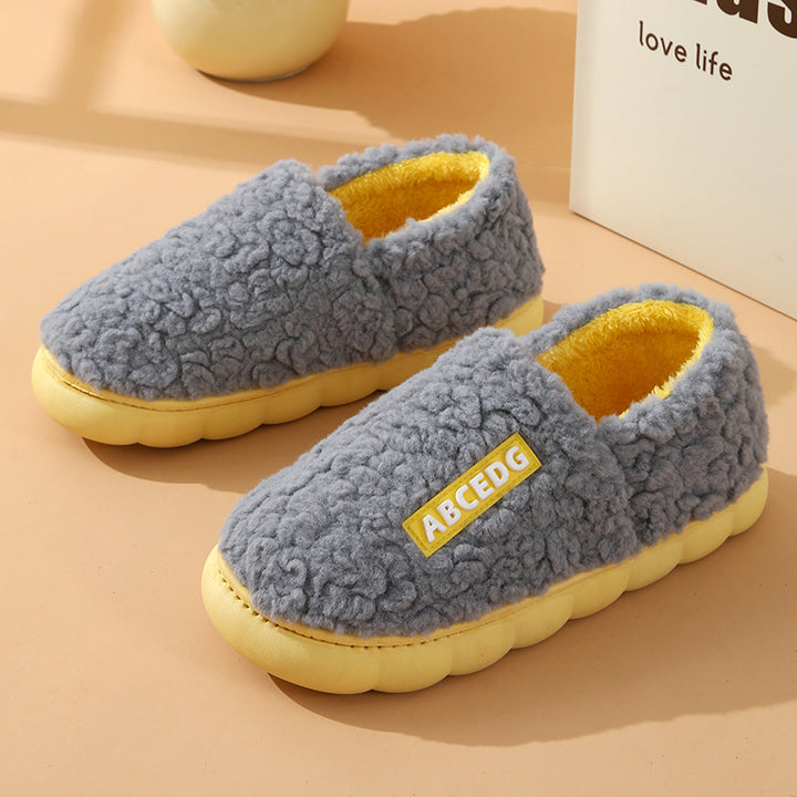 Household Indoor And Outdoor Heightening And Velvet Thickened Anti-slip Slippers-Womens Footwear-Zishirts