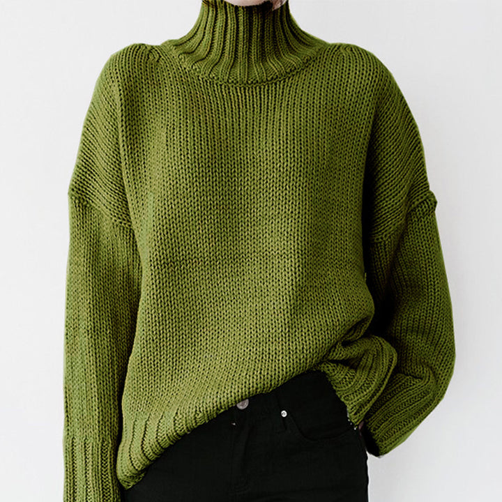 Short Solid Color Knitted Sweater-Sweaters-Zishirts