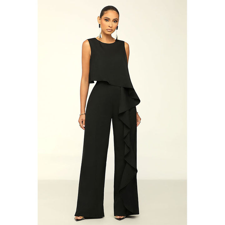 Fashion Women's Wear Solid Color Jumpsuit-Women's Outerwear 2023-Zishirts