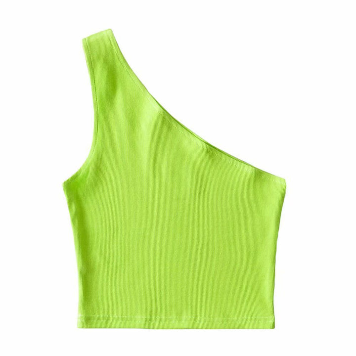 Women's Fashion Short Shoulder Vest-Blouses & Shirts-Zishirts