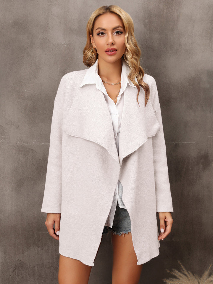 Plus Size Women's Long Fashion Coat-Womens 2024 March-Zishirts