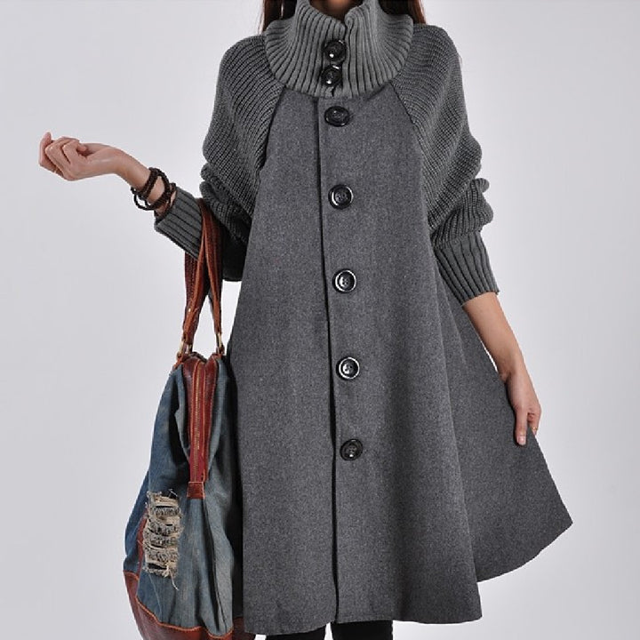 Fashion Mid-length Trench Coat For Women-Jackets-Zishirts