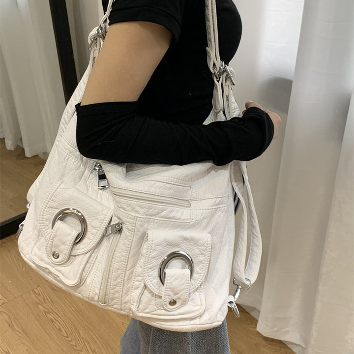 Women's Simple Fashion Personality All-match One-shoulder Crossbody Bag-Women's Bags-Zishirts