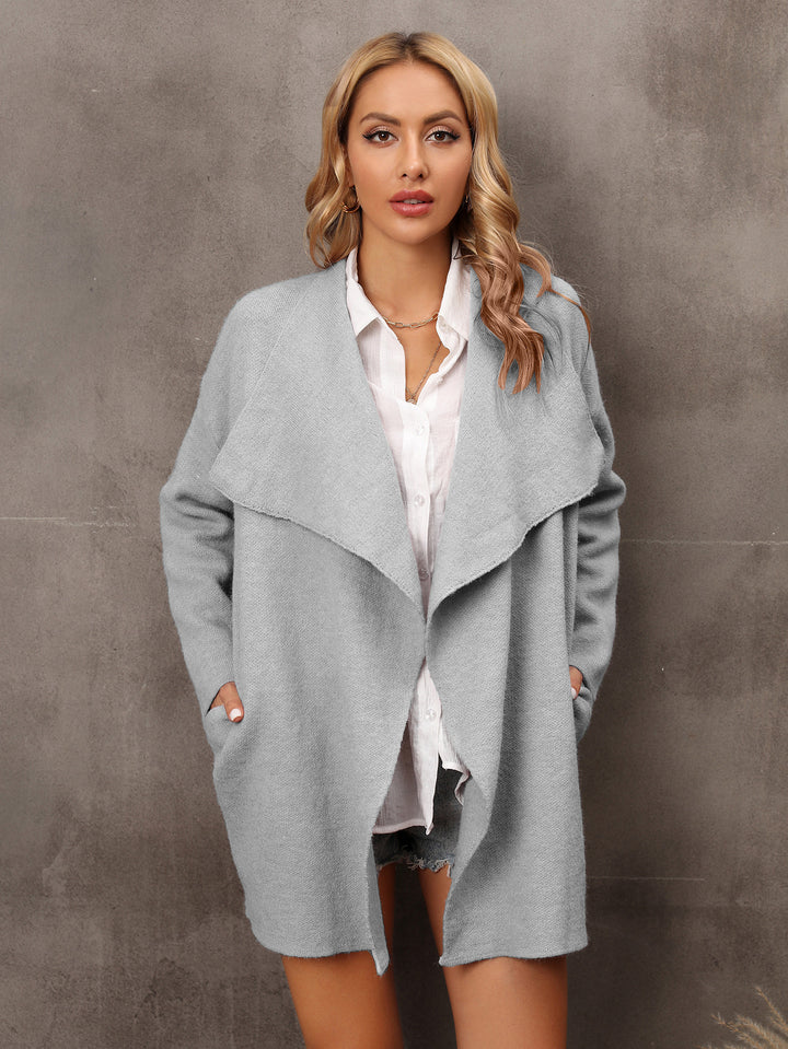 Plus Size Women's Long Fashion Coat-Womens 2024 March-Zishirts